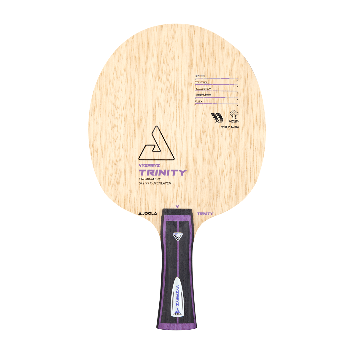 Vyzaryz Trinity Table Tennis Blade - PREORDER