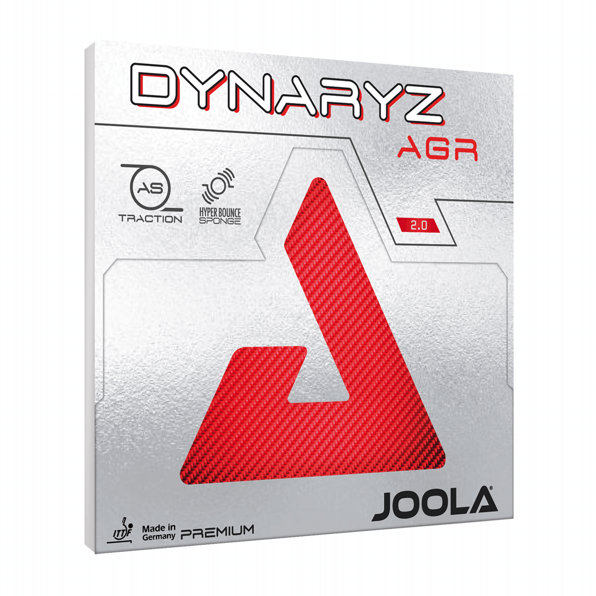 DYNARYZ AGR Table Tennis Rubber - Red Max