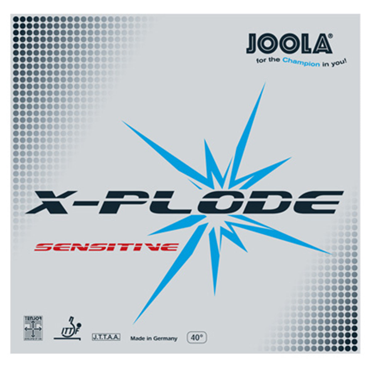 Joola X-plode Sensitive Table Tennis Rubber - Black Max